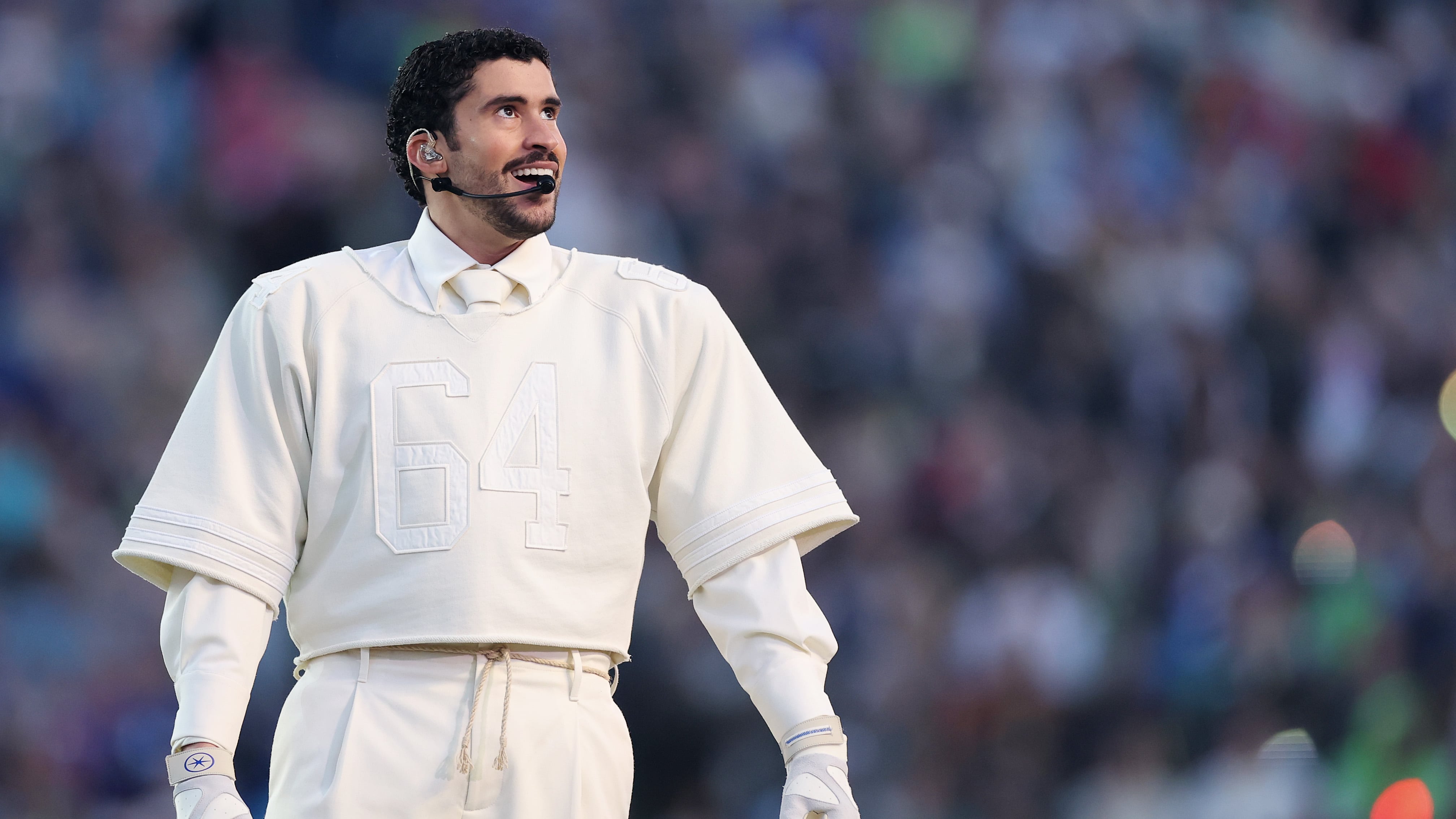 Bad Bunny en el Super Bowl.