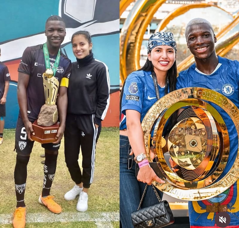 Moisés Caicedo y Paola Salazar.