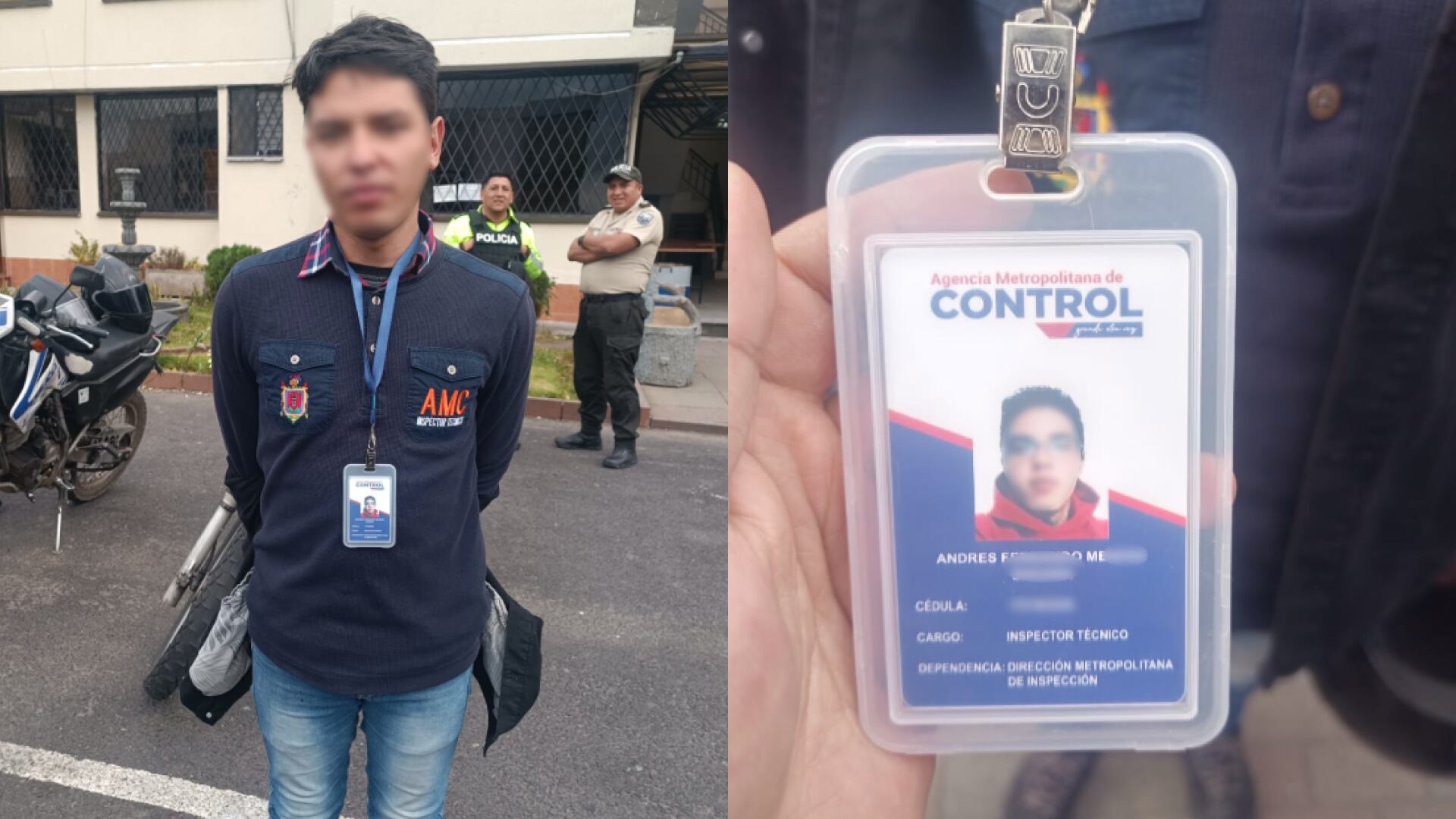 Falso inspector de la AMC extorsionaba a vecinos en Quitumbe, al sur de Quito