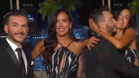 Flaca Guerrero y Christian Norris