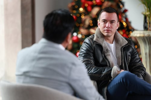 Presidente Daniel Noboa se pronunció en entrevista tras el NO en la Consulta Popular