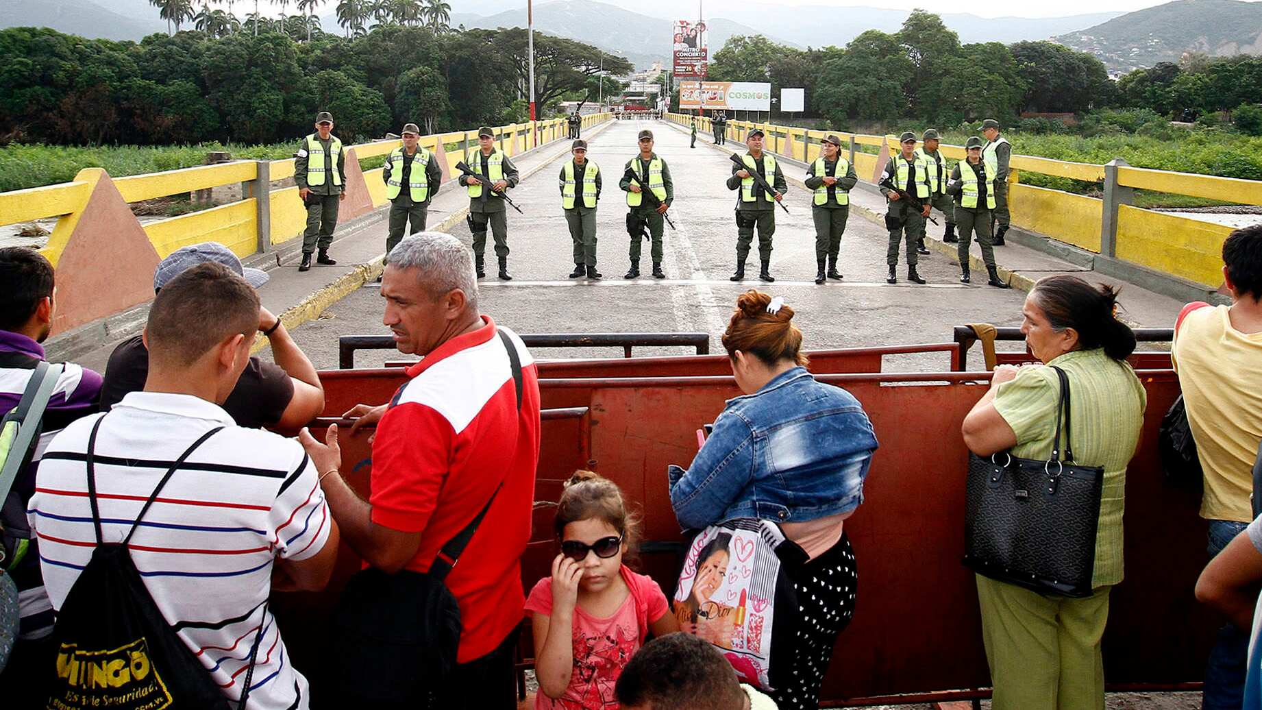 Cierre frontera entre Colombia y Venezuela/EFE
