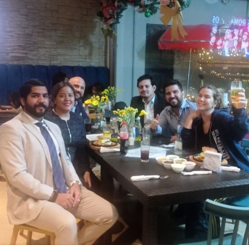 Carolina Jaume y su equipo de abogados