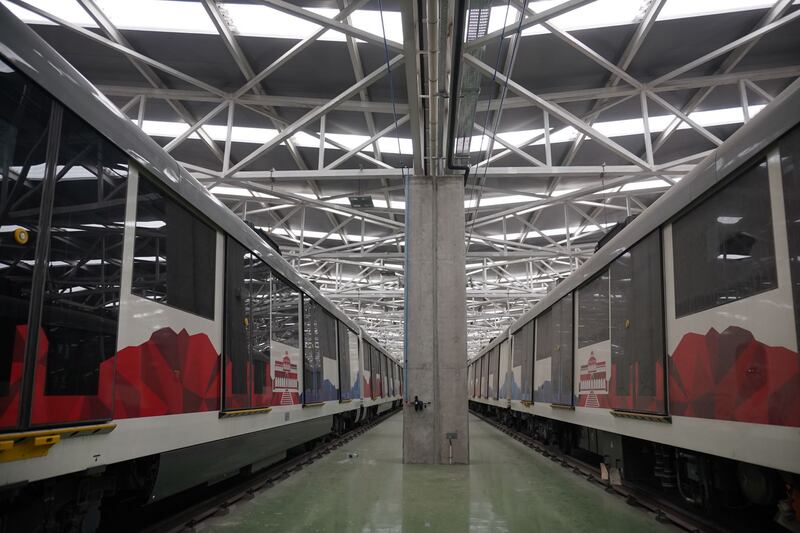 Trenes del Metro de Quito