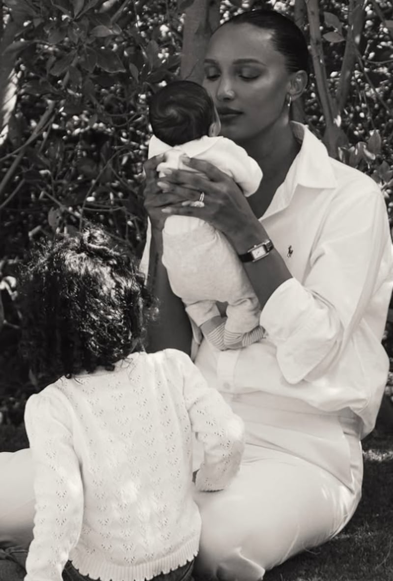 Jasmine Tookes y Juan David Borrero dan la bienvenida a su segundo hijo