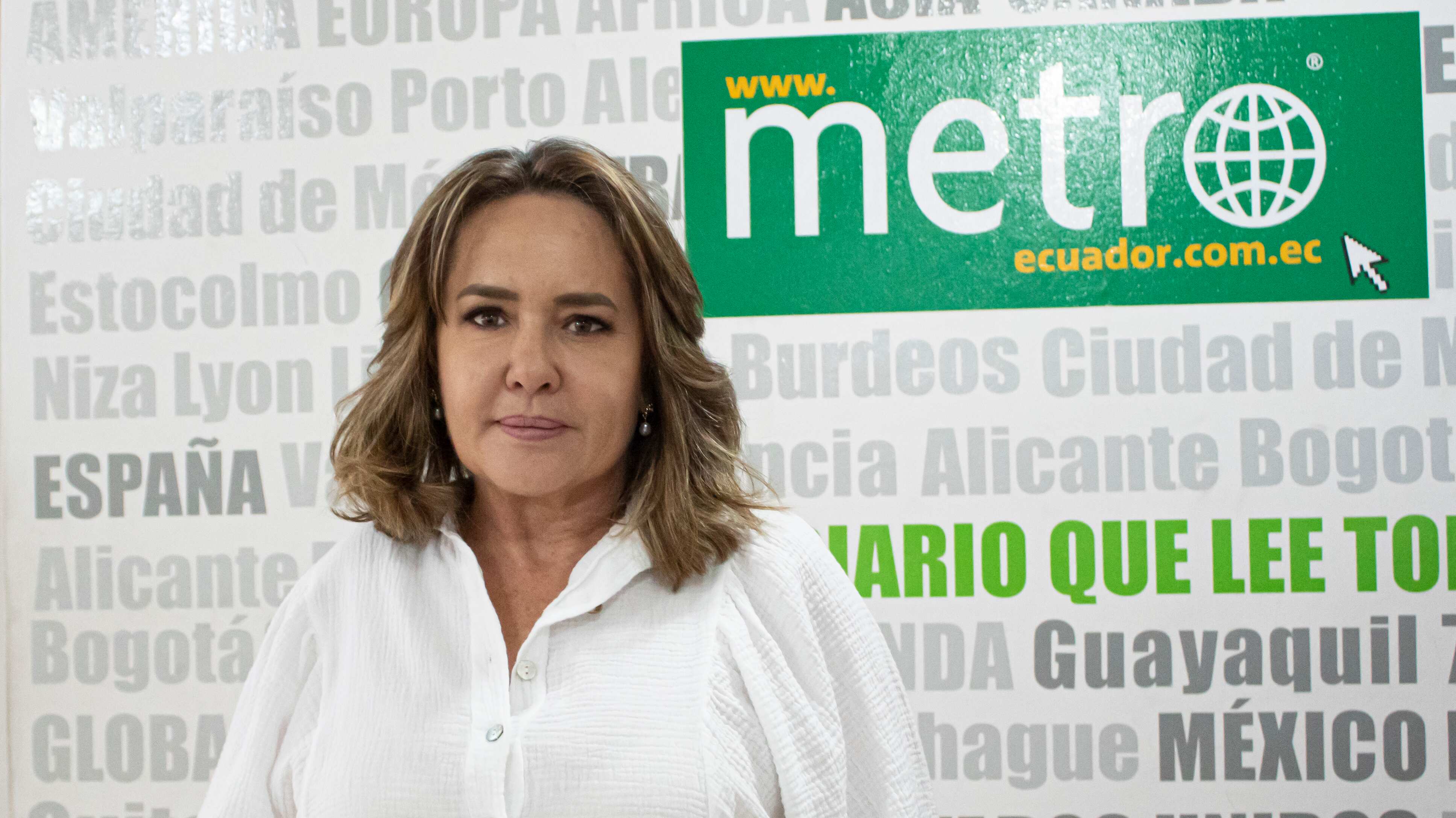 Luz Elena Coloma, candidata a la Alcaldía de Quito