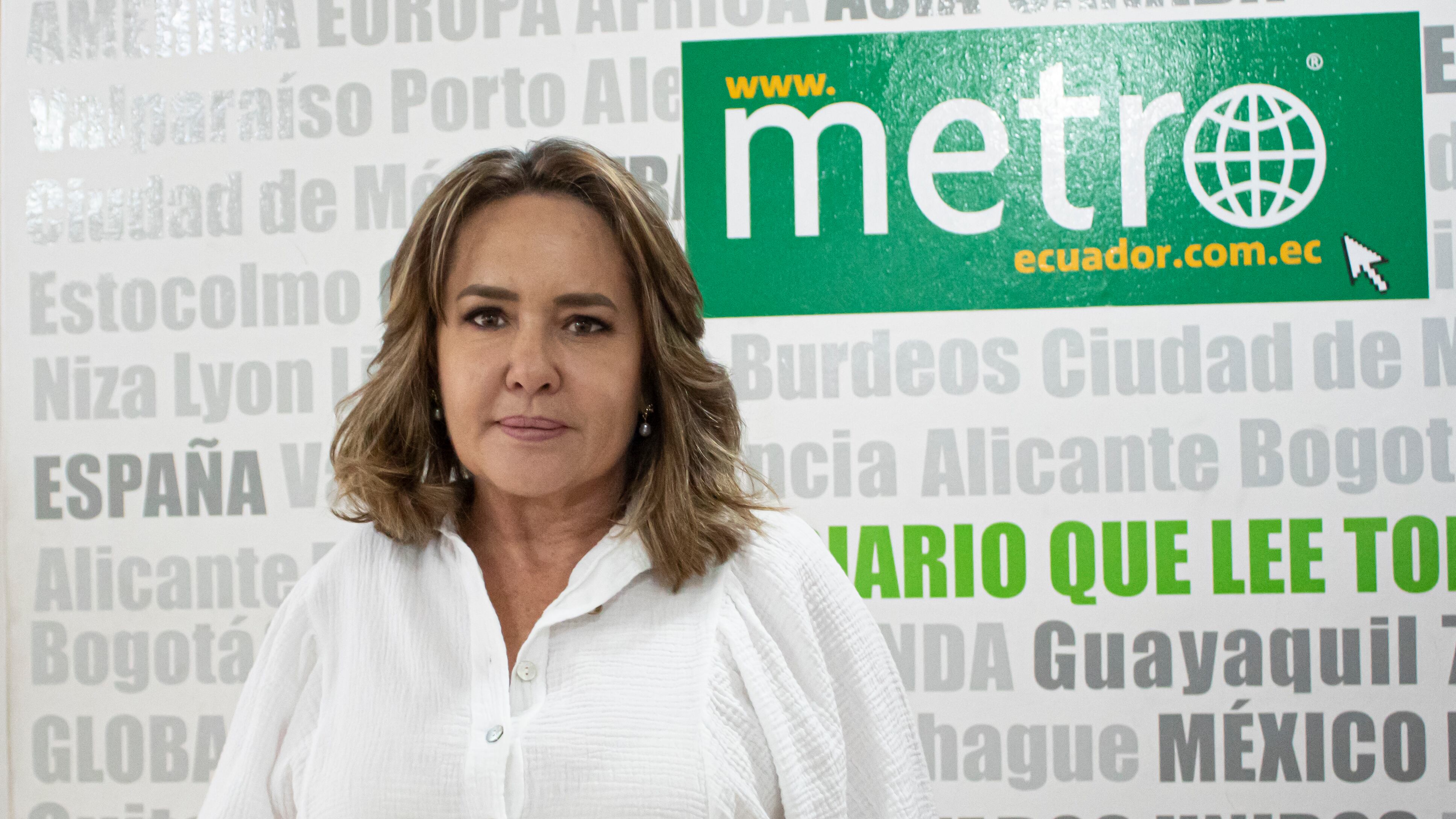 Luz Elena Coloma, candidata a la Alcaldía de Quito