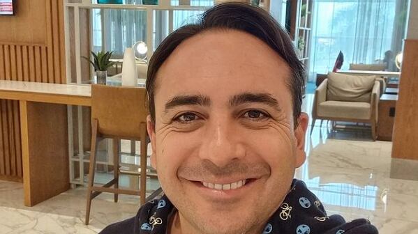 El argentino completó un reto en Quito.