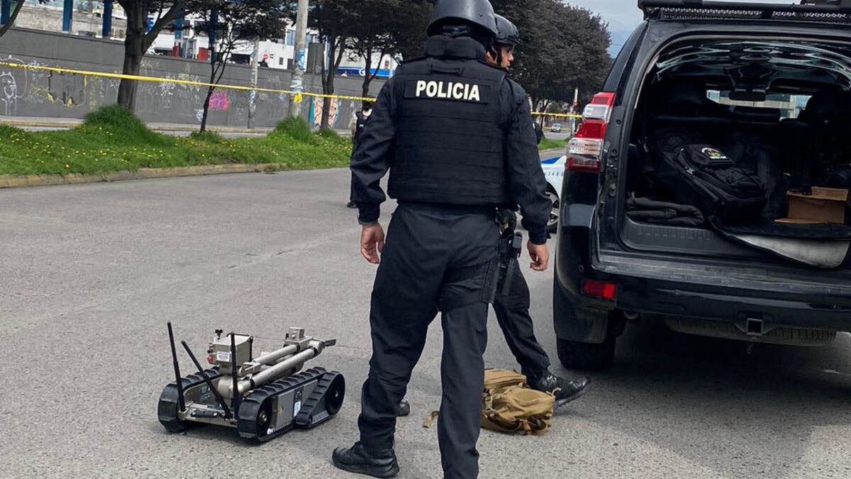 Personal del Grupo de Intervención y Rescate GIR en Quitumbe