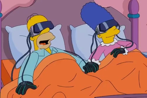 El “caos” que tendrá la humanidad con los Apple Vision Pro, según lo predijeron Los Simpson