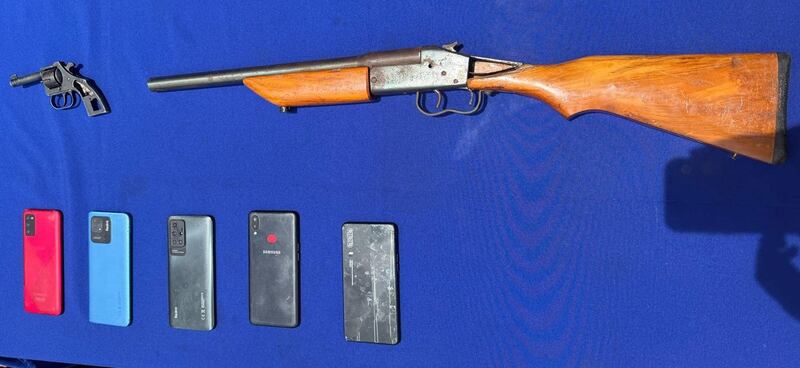 Operativo en el centro de Quito dejó cinco detenidos vinculados a “Los Lobos” - Fuente: Policía Nacional