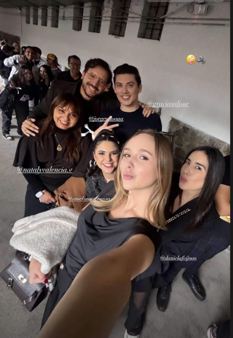 Influencers que caminaron con Shakira en Ecuador