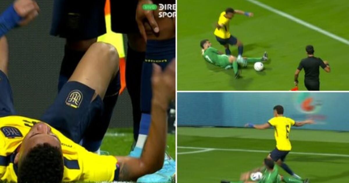 ¡Se lesionó Byron Castillo! Una razón más por la que se perdería el ...