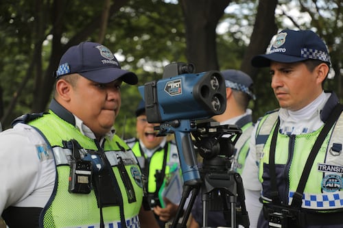 ATM realiza controles de velocidad preventivos en la Vía a la Costa