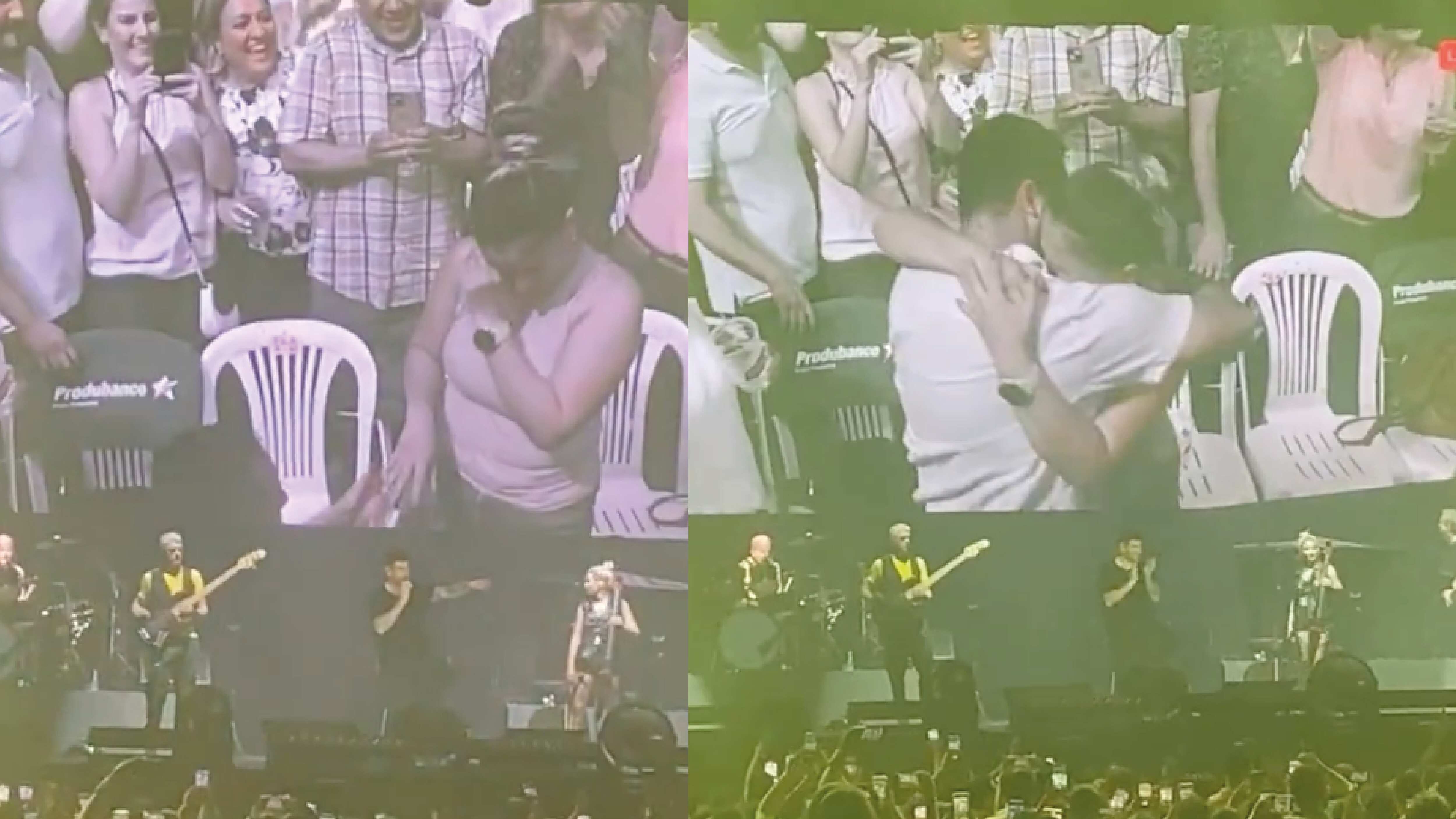 Propuesta de matrimonio en el concierto de Melendi en Guayaquil