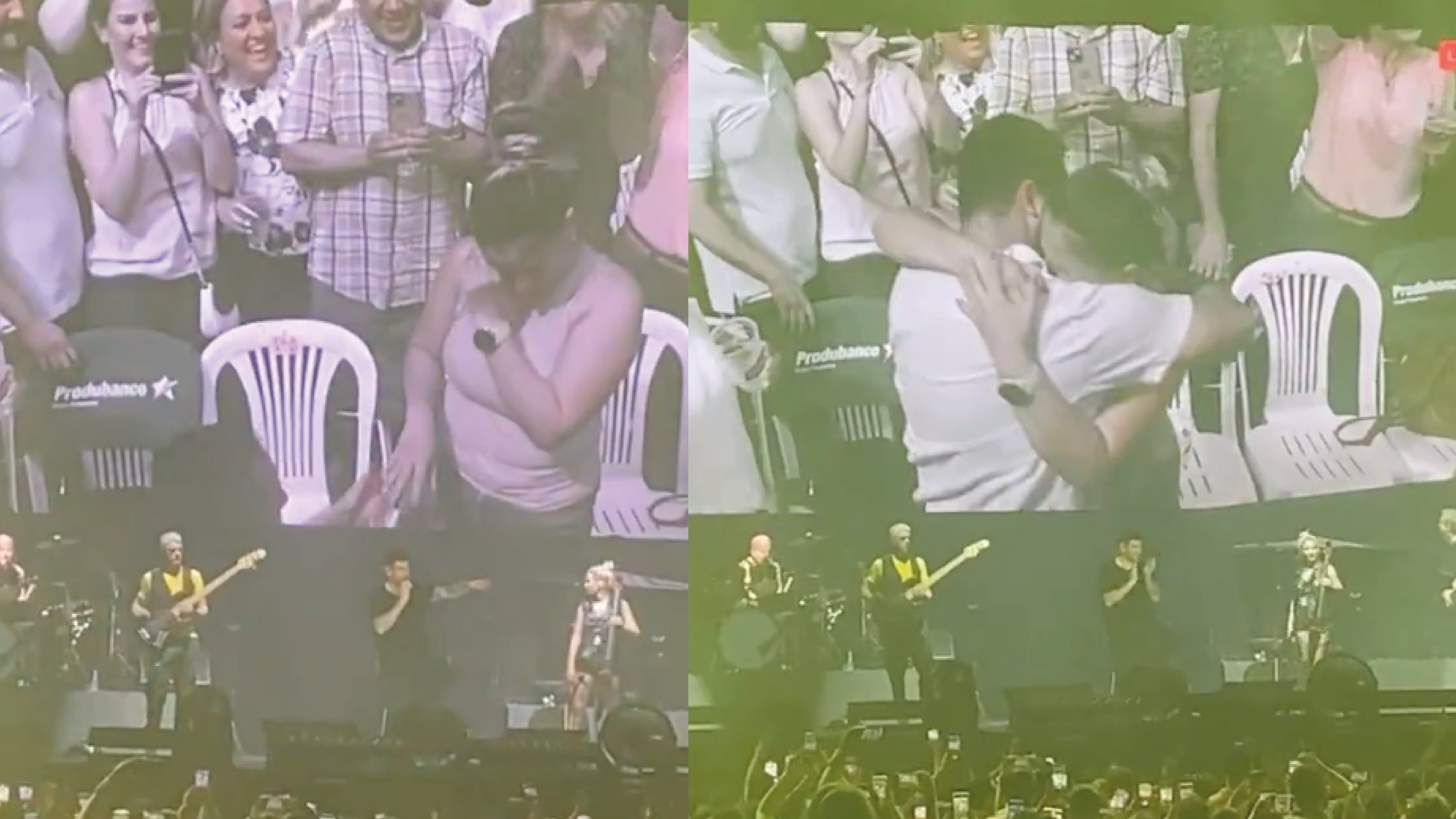 Propuesta de matrimonio en el concierto de Melendi en Guayaquil