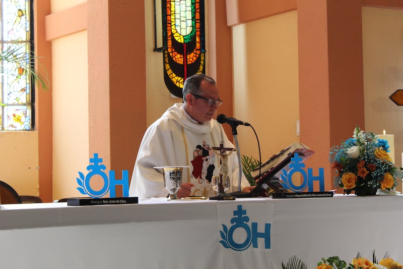 Eucaristía de bendición de la nueva imagen institucional del Hospital Especializado San Juan de Dios