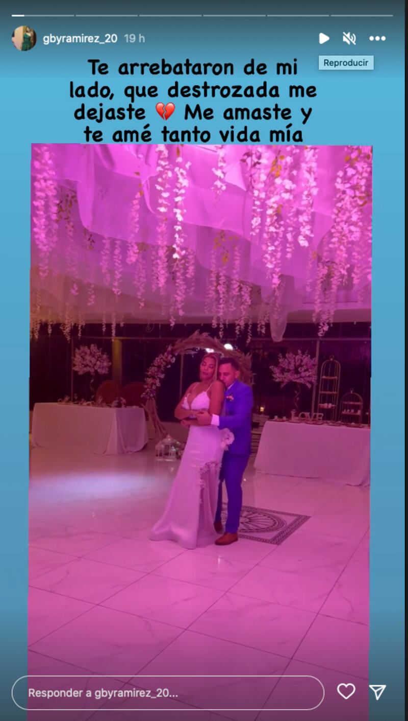 Historias de Instagram de la esposa de La Polilla