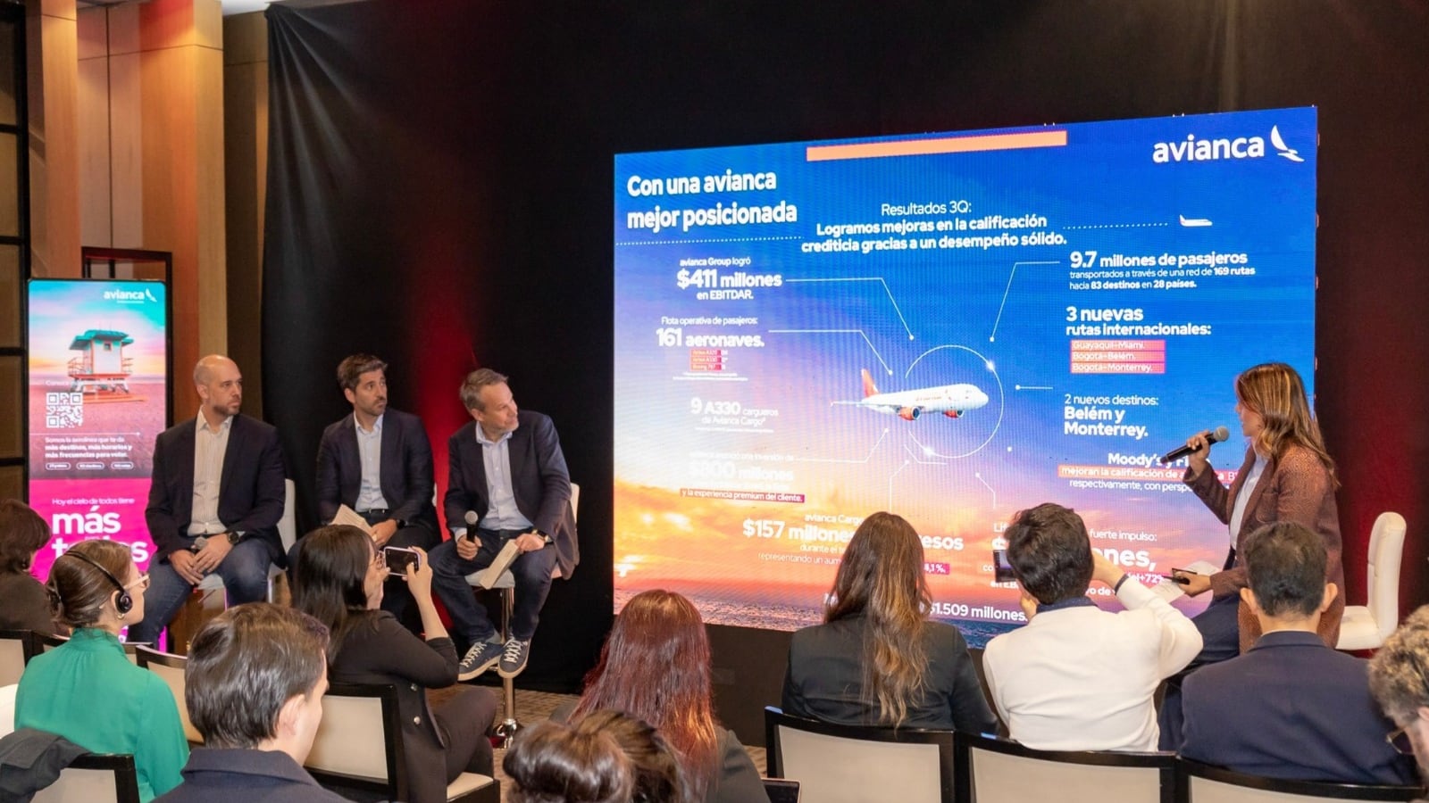 Durante los tres primeros trimestres del año, la aerolínea transportó a más de 27 millones de pasajeros en más de 195.000 vuelos.