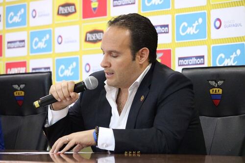 ¡Ambiciosos! Francisco Egas habló sobre la salida de Gustavo Alfaro y lo que buscará la FEF para el próximo Mundial
