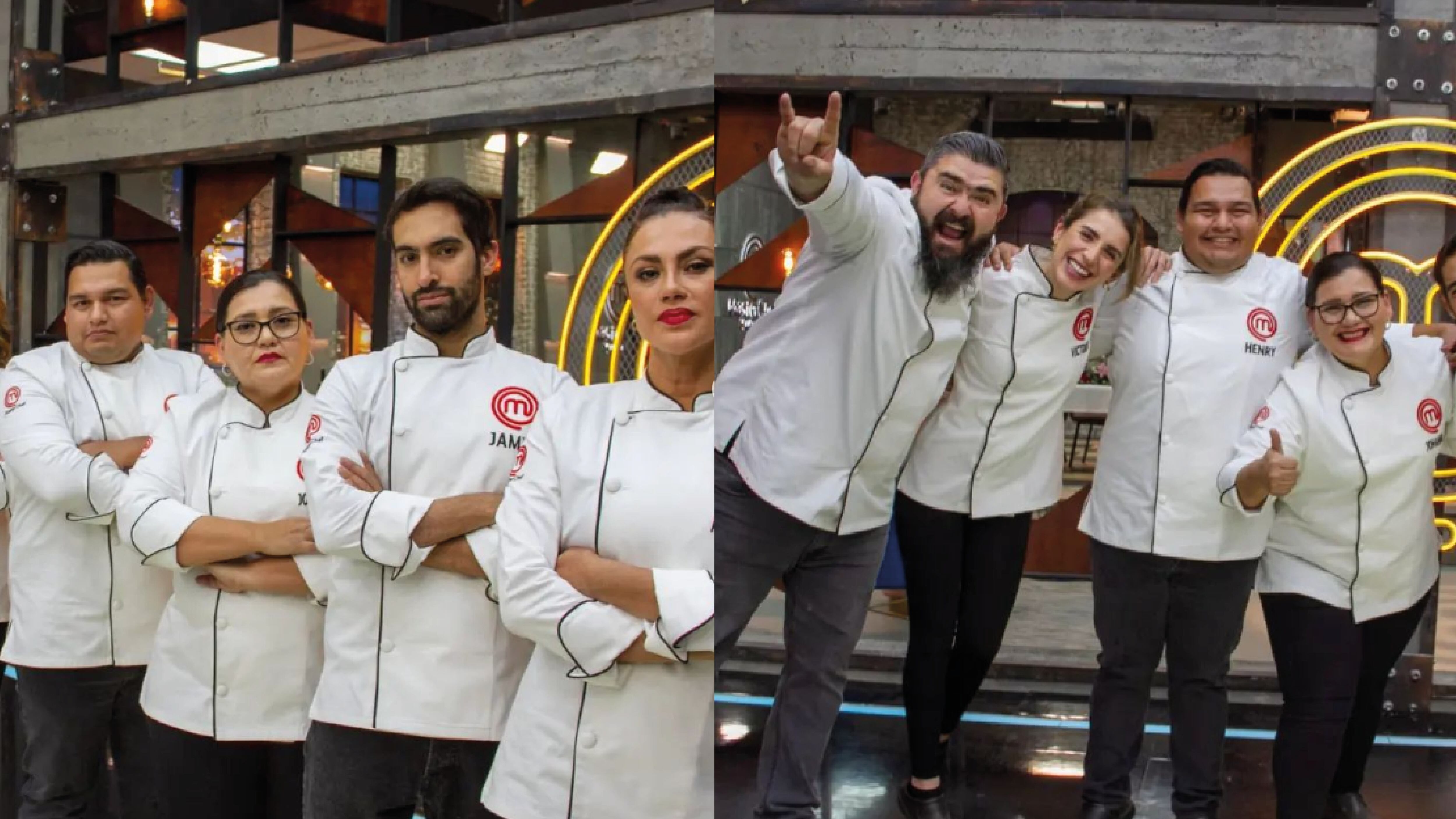 El Top 6 de MasterChef Ecuador con sus filipinas