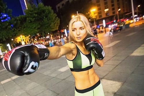 Ekaterina Vanderyeva, la peleadora que es comparada con Barbie