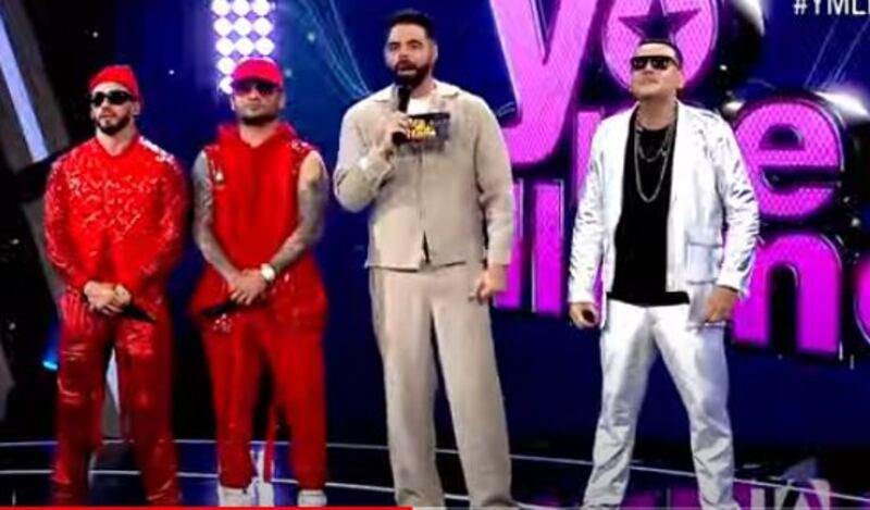 wisin y Yandel y Daddy Yankee en duelo de titanes