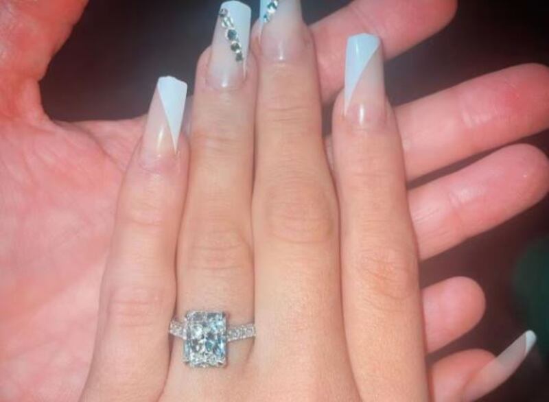 El anillo es un diamante de la categoría D