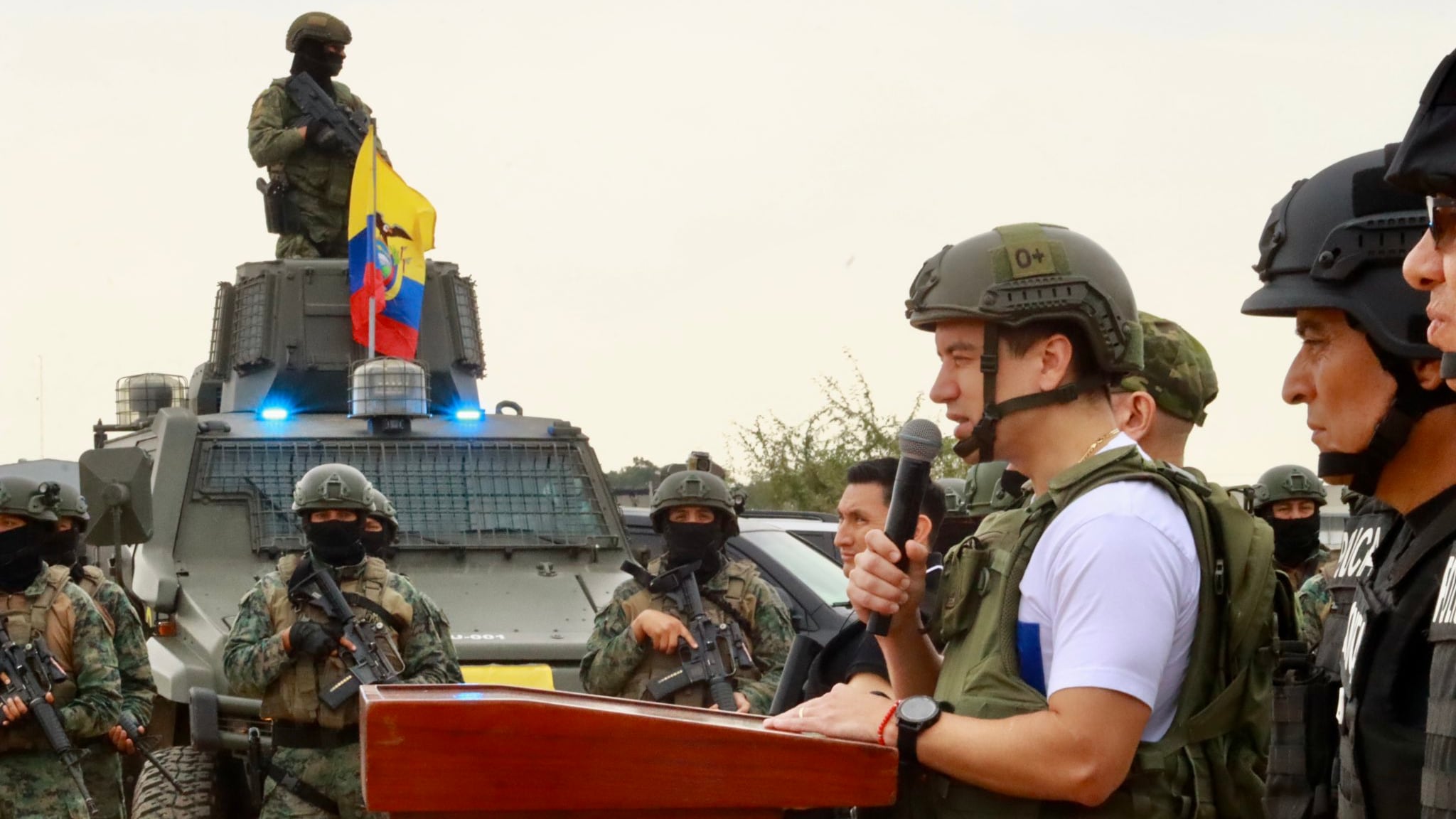 Daniel Noboa en Durán