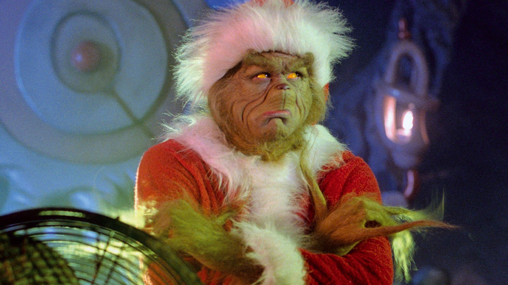 El Grinch es una de las figuras típicas en la época navideña