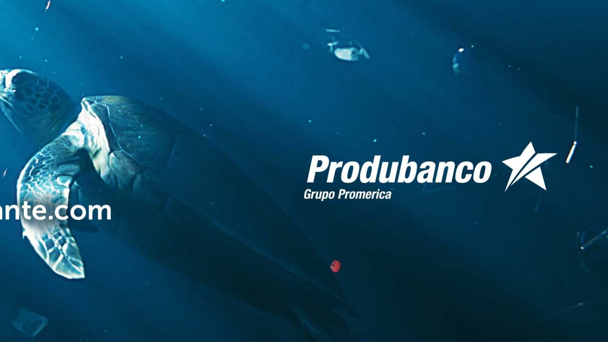 Campaña comunicacional con la que Produbanco reafirma su compromiso en favor del cuidado del planeta.