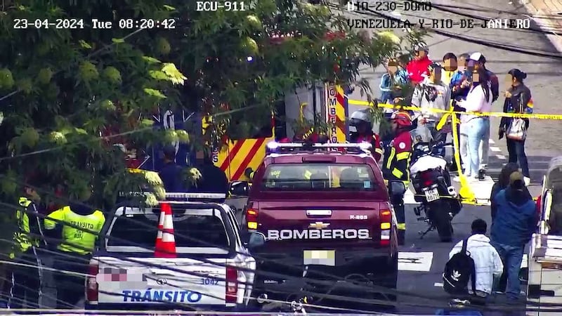 Accidente de tránsito en Quito