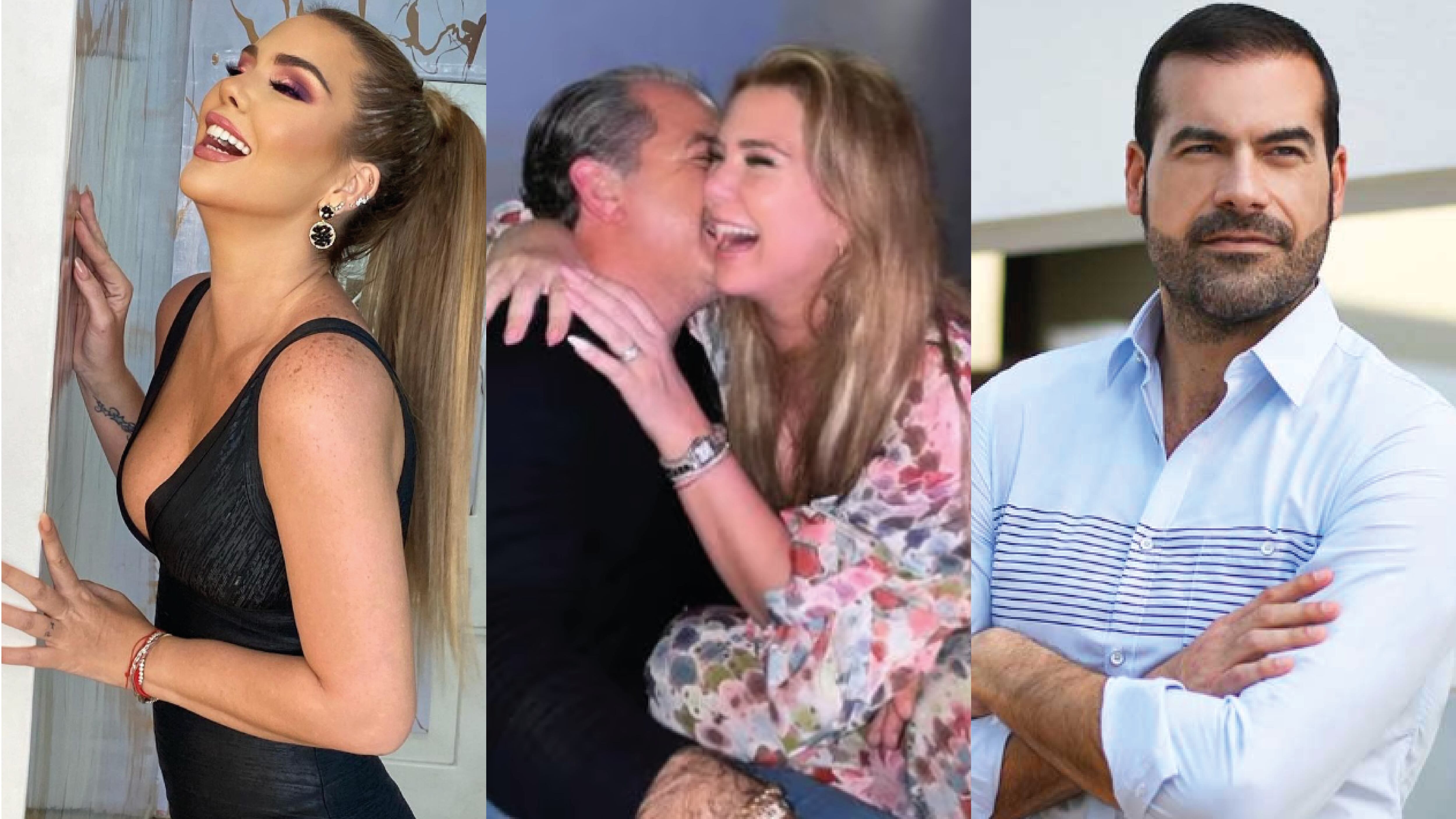 Carolina Jaume, Aldo de Genna, y Allan Zenck.