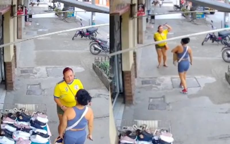 Una acalorada discusión terminó en tragedia: el video evidencia el ataque que dejó una mujer fallecida.