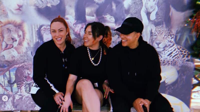 Mireddys González, Daddy Yankee y su hija Jesaaelys