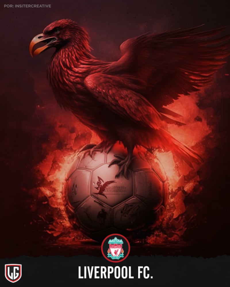 Más o menos como una ave fénix tiene su mascota representativa los The Anfield.