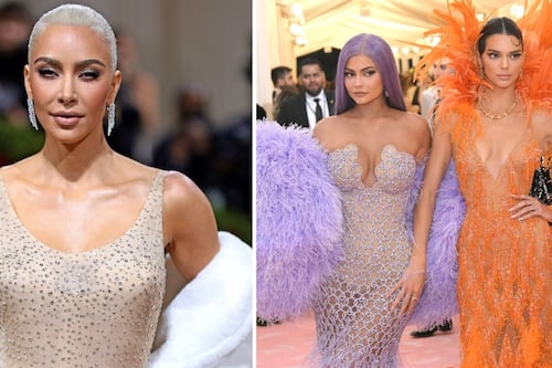 Selfies, prendas históricas rotas y hasta pipí: polémicas del clan Kardashian en la MET Gala