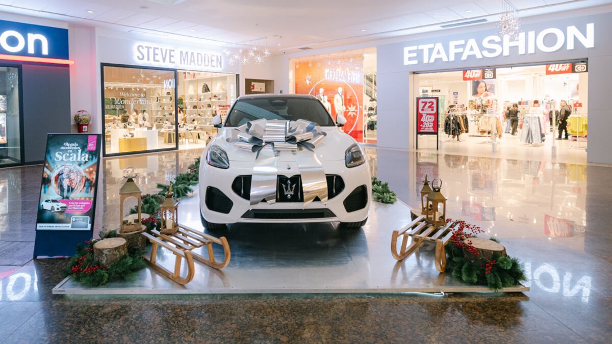 Participa por un Maserati esta Navidad en Scala Shopping