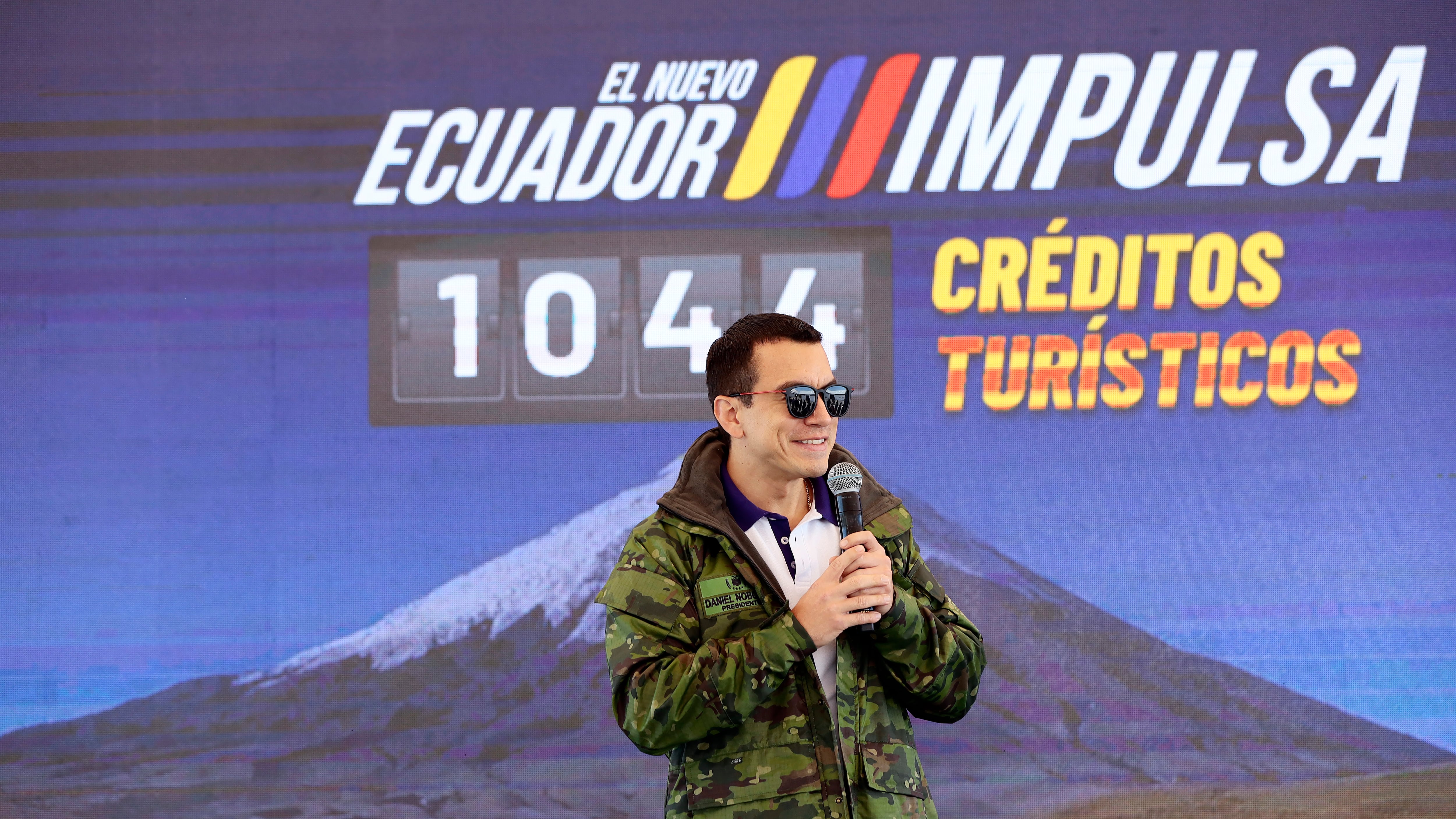 Presidente Daniel Noboa desde Cotopaxi