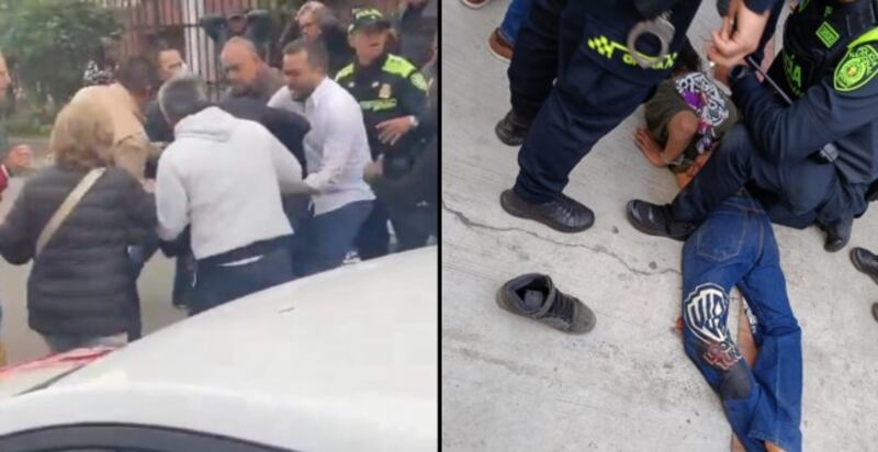 Foto videos del momento del atentado contra el senador y candidato presidencial Miguel Uribe en Bogotá.