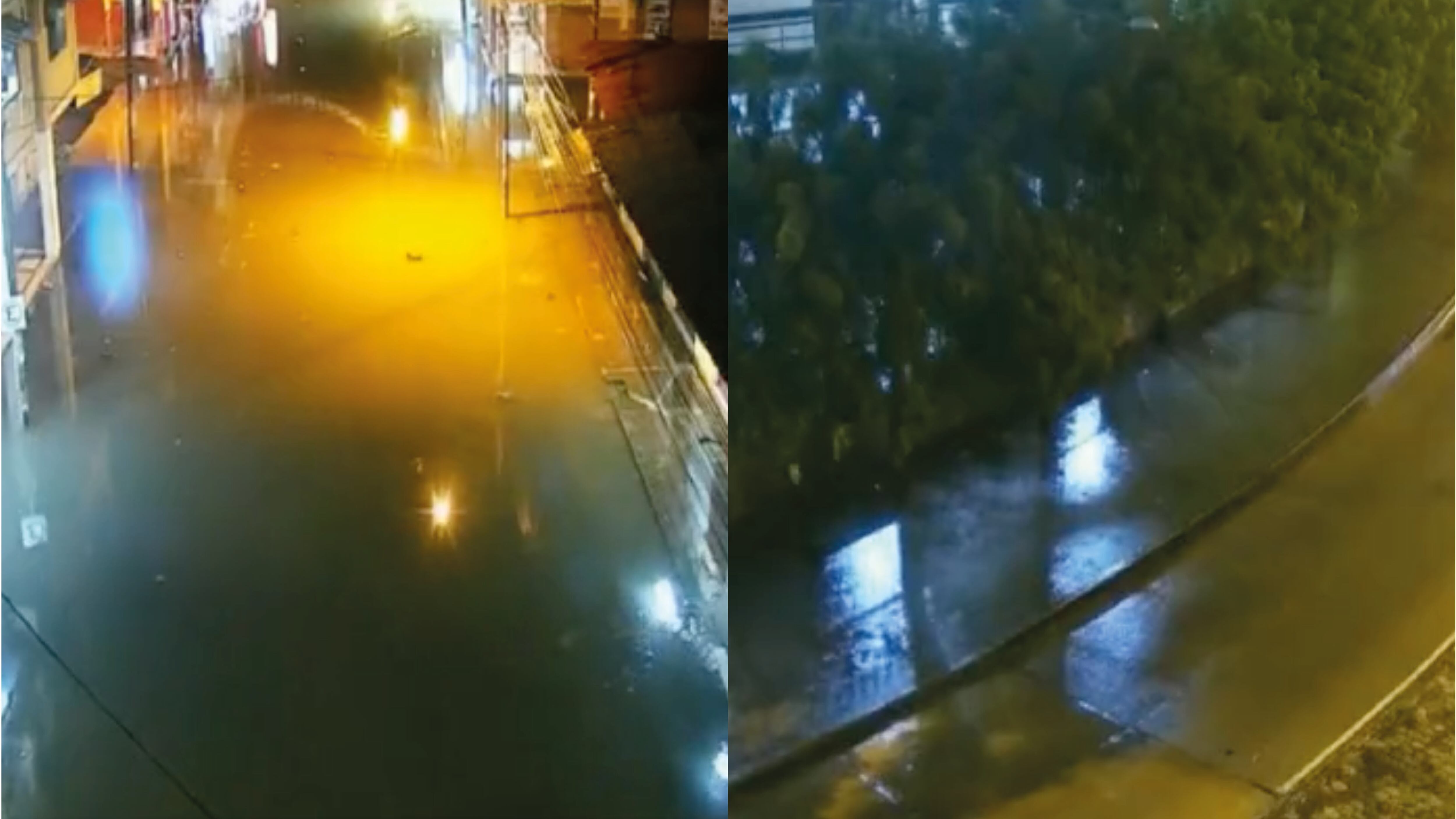 Calles inundadas en Guayaquil