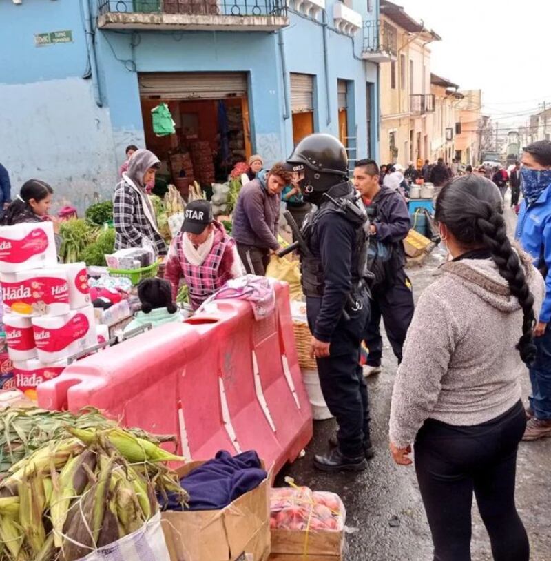 Operativo en San Roque