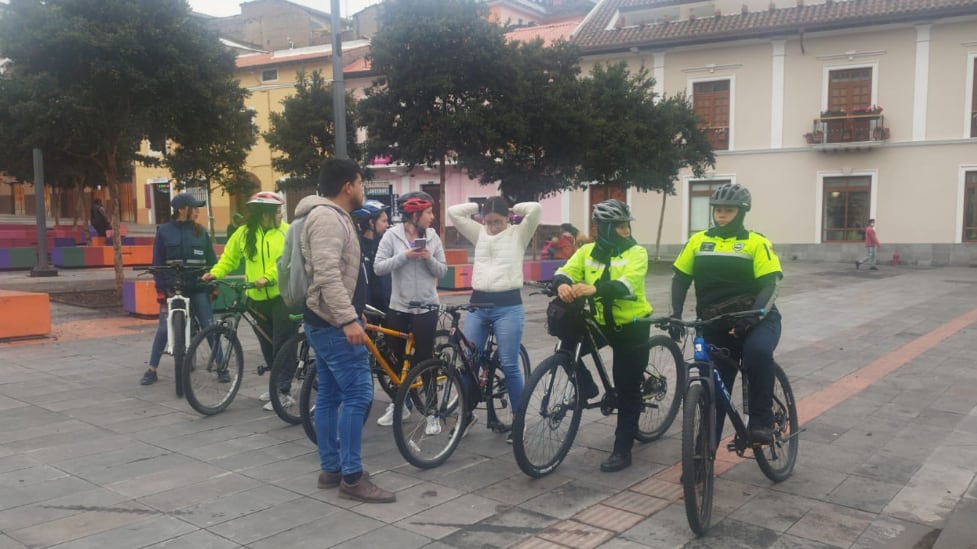 Bicicleta pública en Quito