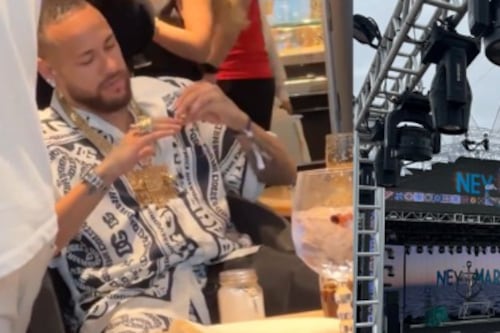 ¡Alocada fiesta de Neymar! Así es el lujoso crucero del brasileño que incluye casino, DJ permanente, conciertos y más