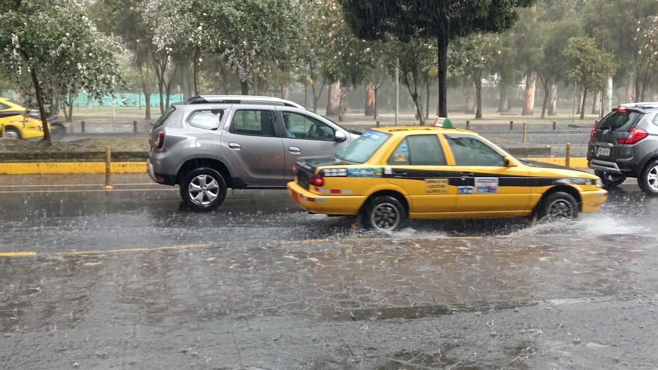 Lluvia en Quito