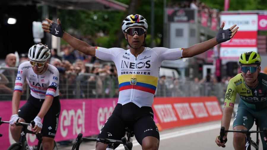 Jonathan Narváez en el Giro de Italia
