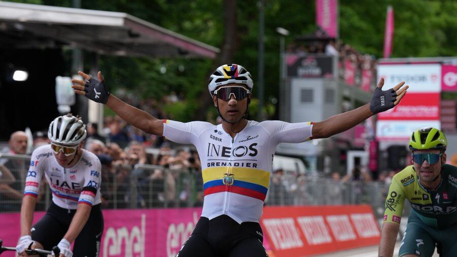 Jonathan Narváez en el Giro de Italia