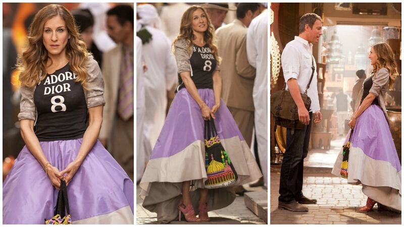 Sarah Jessica Parker como Carrie Bradshaw (Foto: Internet)
