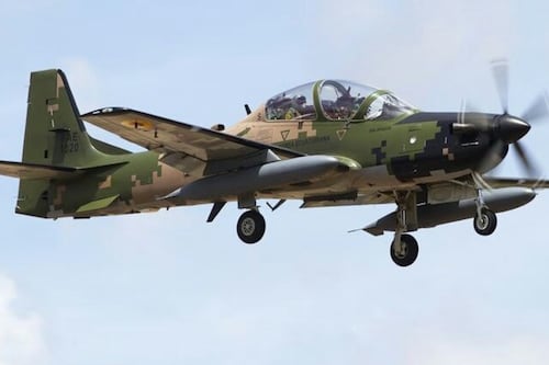 Cómo son los aviones Super Tucano usados por la Fuerza Aérea para patrullar Guayas y Manabí