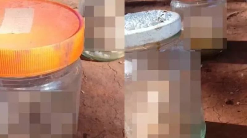 Macabro hallazgo en Santo Domingo: encuentran restos humanos en frascos dentro de un edificio en reconstrucción - Fuente: Foto de la web
